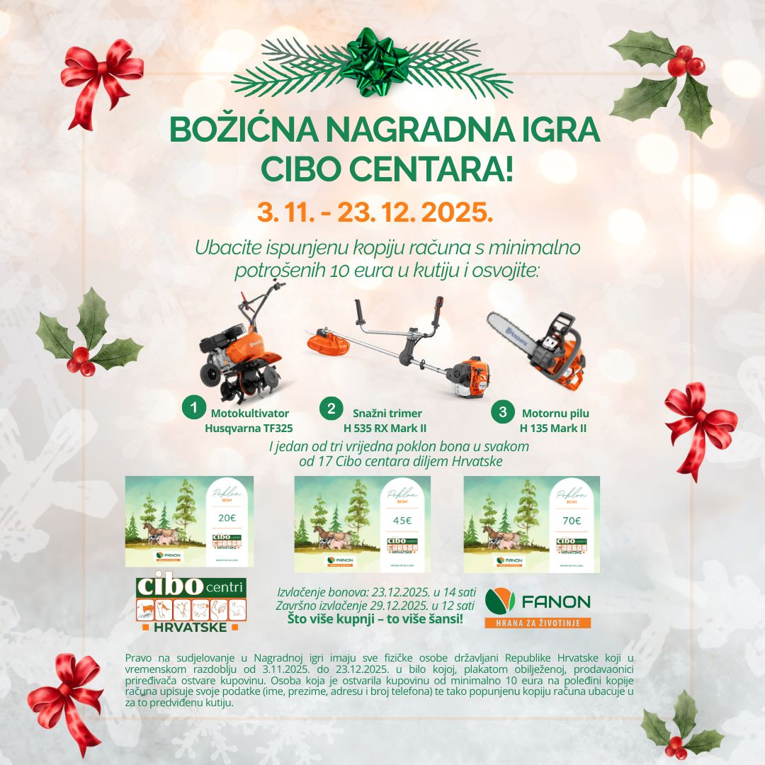 nagradna igra cibo centara